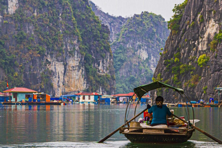 Ha Long Bay in Viet Nam